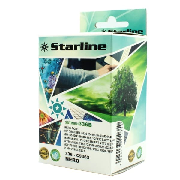 CARTUCCIA INK NERO PER PRINT C/HP 336 – Starline