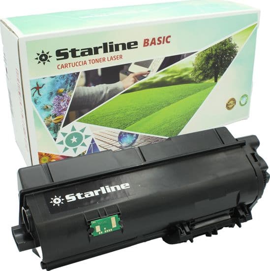 Toner Nero Compatibile Starline BASIC per Kyocera ECOSYS M2040dn/M2540Ser/M2640i - 2