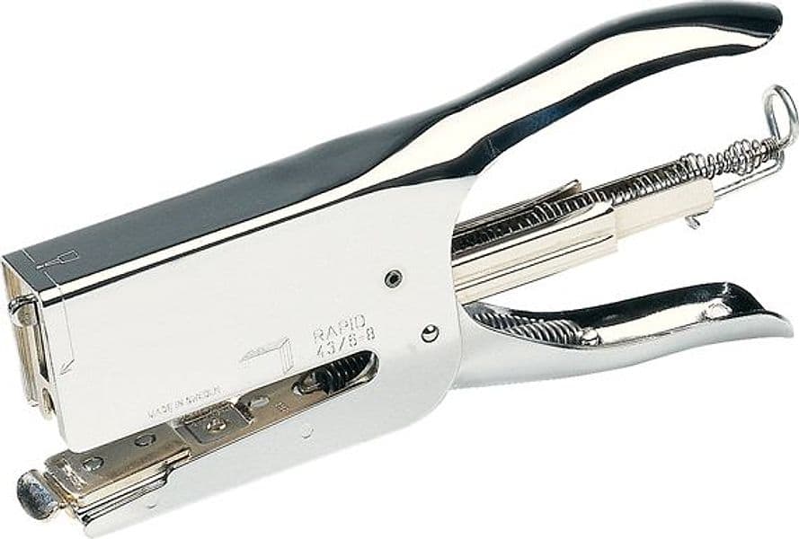 CUCITRICE A PINZA PER TESSUTI RAPID 43 K1 TEXTILE profonditA' max 55mm - 2