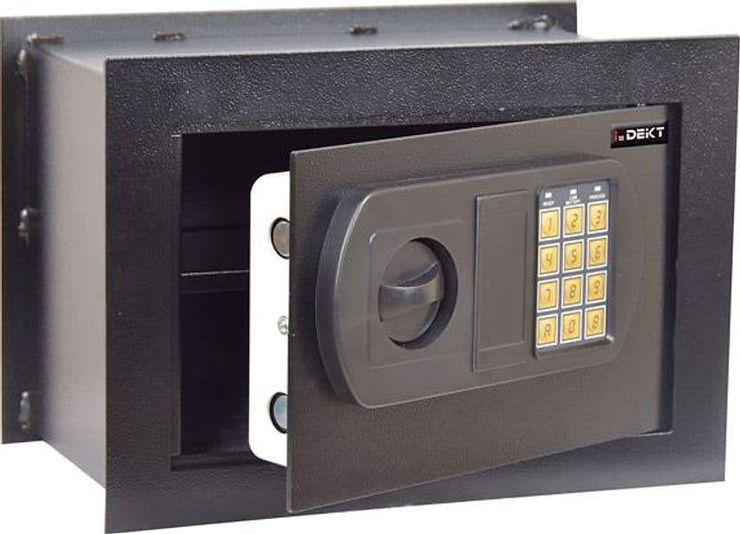 Cassaforte da muro con serratura elettronica 330x200x230mm Iternet