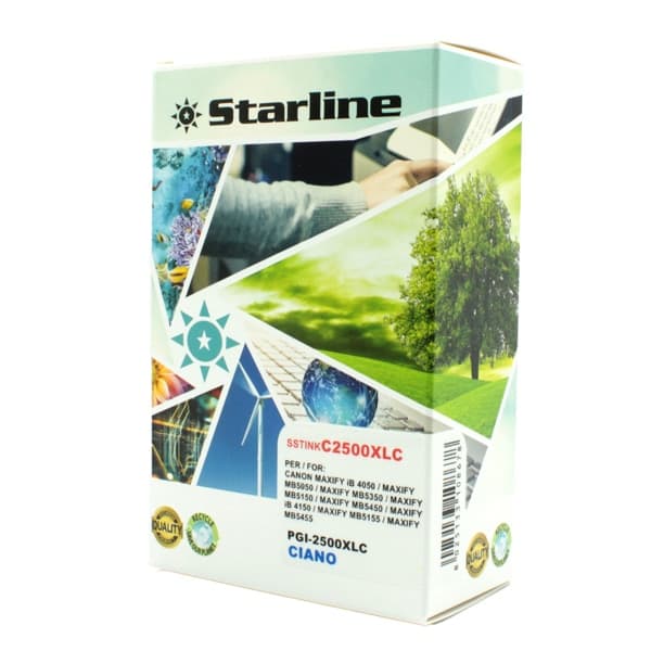 CARTUCCIA INK CIANO PER PRINT C/CANON PGI-2500XL C – Starline