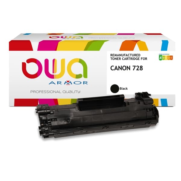 TONER NERO ARMOR PER CANN MF 4410, 4420, 4430, 4550, 4570, 4580, D550, Fax L150 - 2