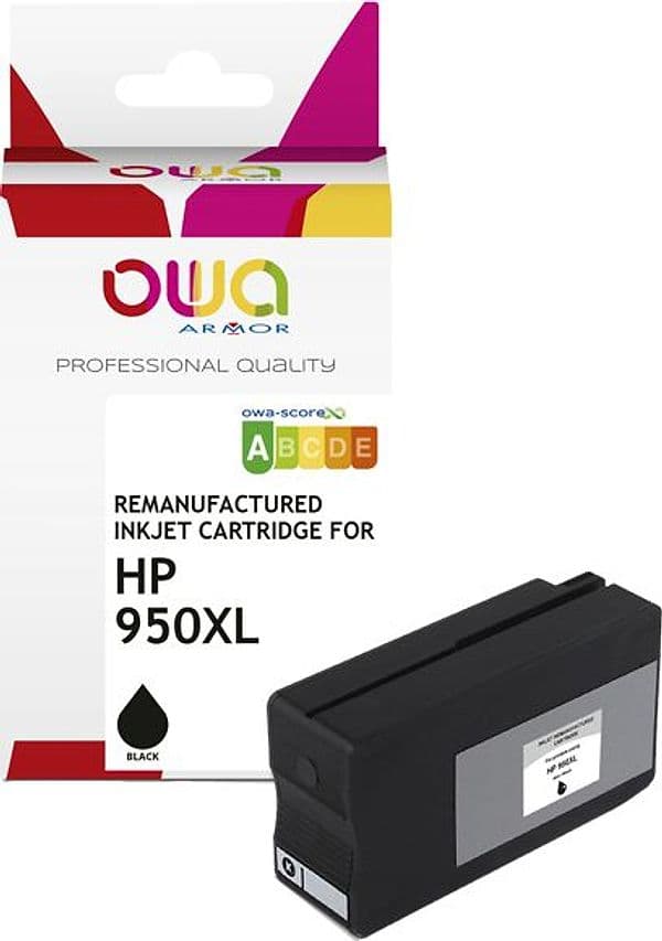 Armor Cartuccia Nero per Hp 950XL-80 ml