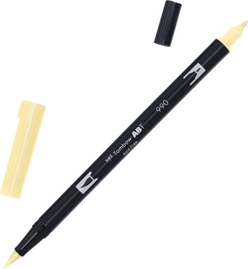 Pennarello Tombow ABT Dual Brush 990 light sand