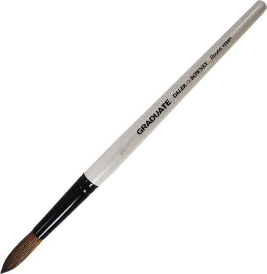 Pennello pelo pony tondo Graduate n.30 manico corto Daler Rowney