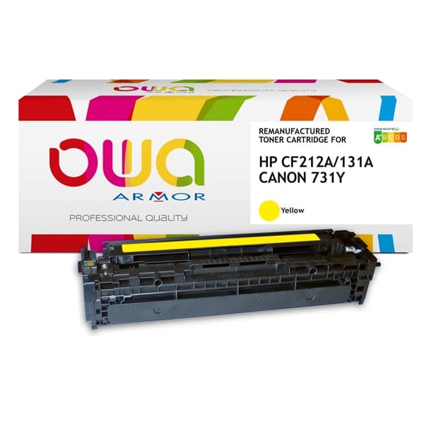 Toner Giallo Armor per HP Clj Pro200 M251, M276 - 2