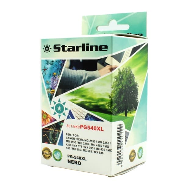 CARTUCCIA INK NERO PER PRINT C/CANON PG 540XL 21ML – Starline