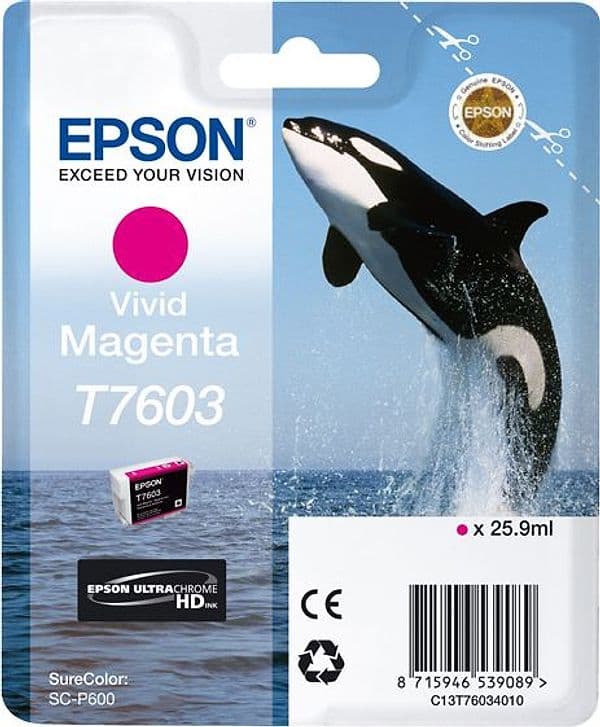 CARTUCCIA INCHIOSTRO A PIGM.MAGENTA T7603 – EPSON