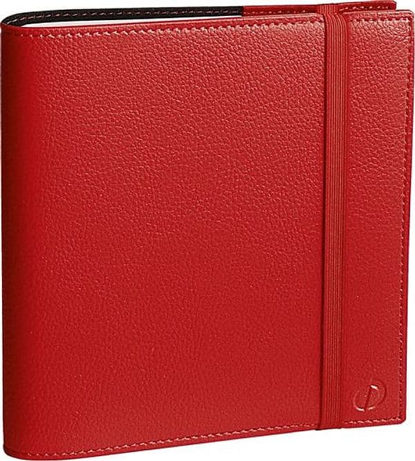 Agenda settimanale TimeLife 16x16cm rosso vermiglio 2026 Quo Vadis
