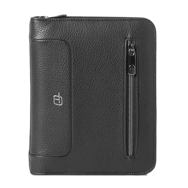 Portablocco A5 Gate Trended ecopelle dim. 19x23cm nero InTempo – In Tempo