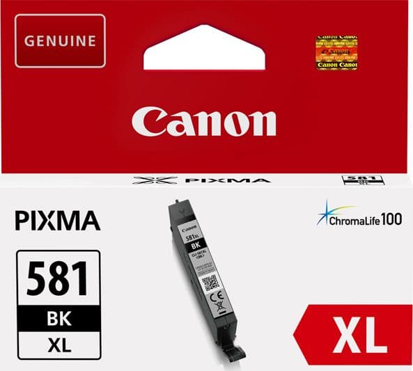 CARTUCCIA CANON NERO INK CLI-581XL BK