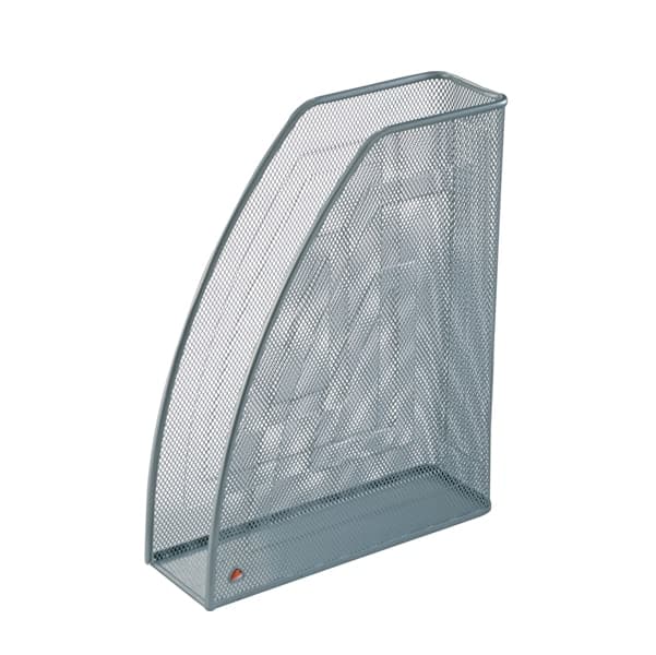 Portariviste MESH in rete metallica argento ALBA - 2