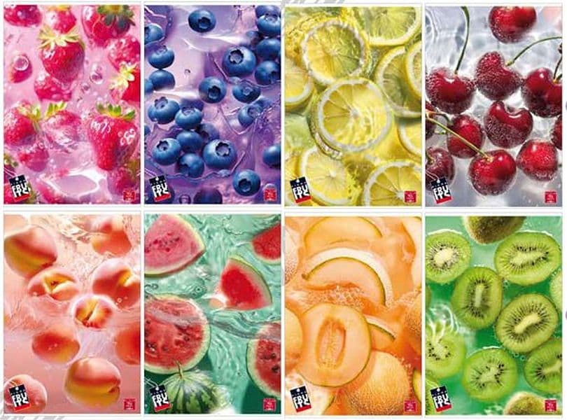 Maxiquaderno A4 80gr 40+2fg 5mm c/margine Fruit Pigna - 2