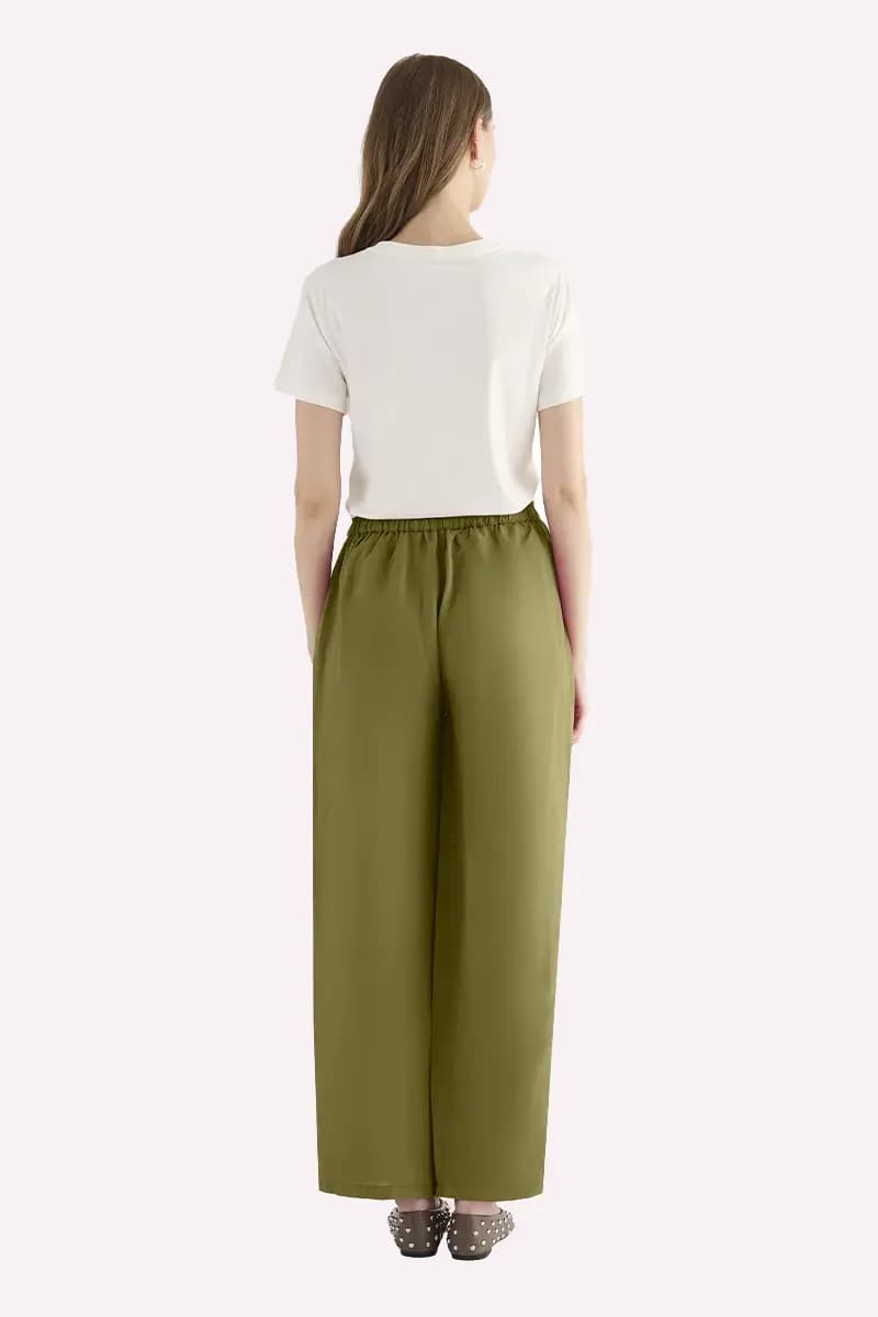 Pantaloni in viscosa Fresh Days | VERDISSIMA Isla - 2