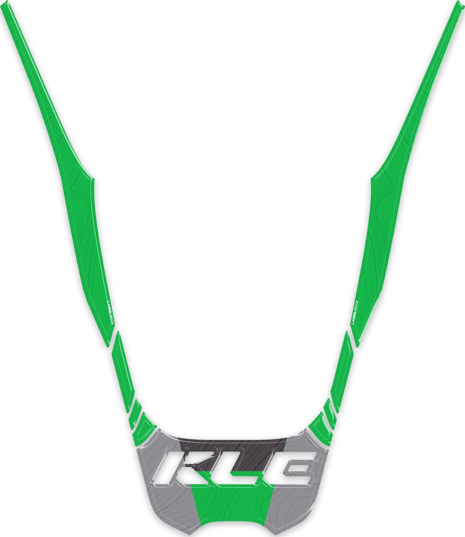 Adesivo 3D Protezione Codino moto compatibile con Kawasaki KLE500 2026 - 9