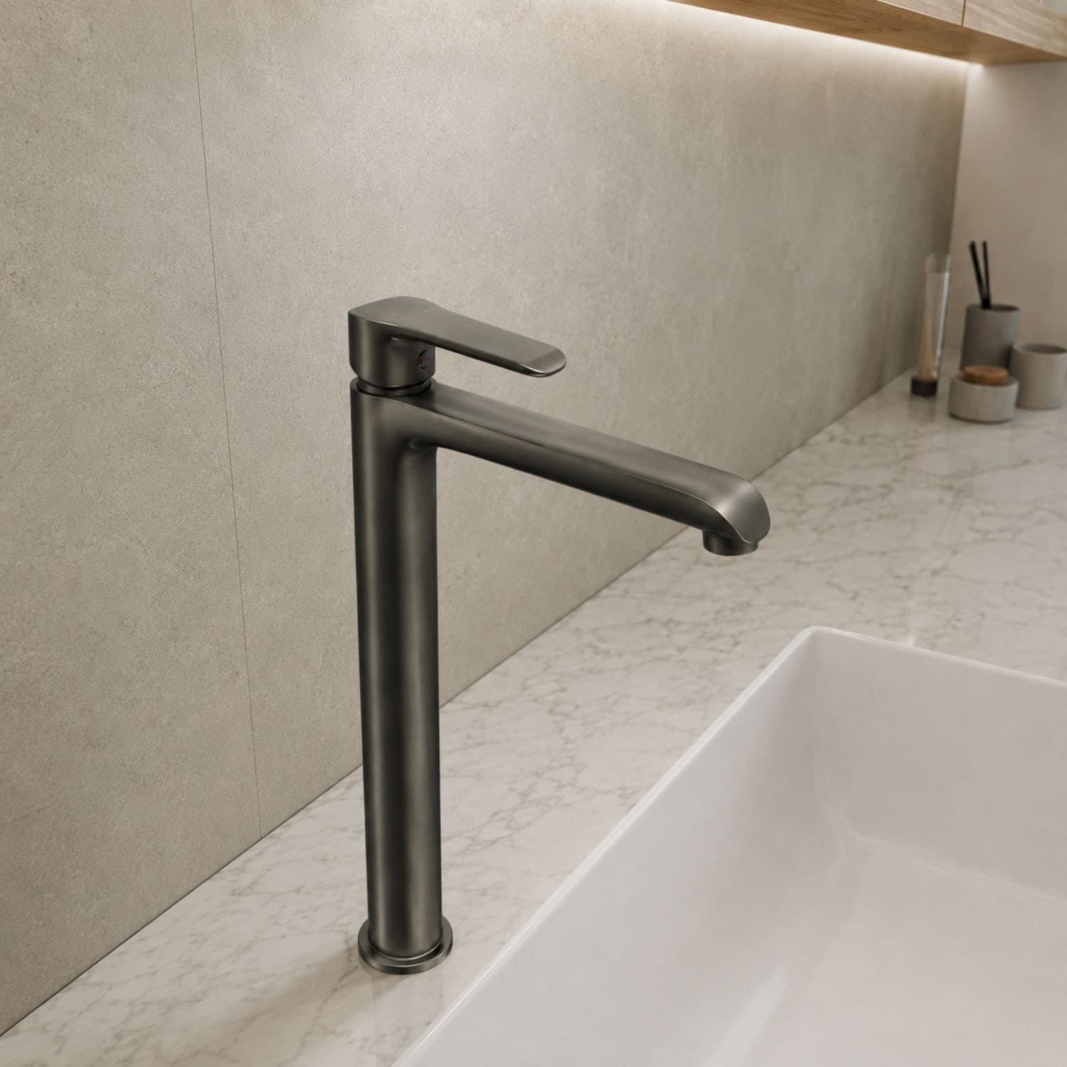 Miscelatore Rubinetto Puma Per Lavabo In Ottone Canna Di Fucile - 4