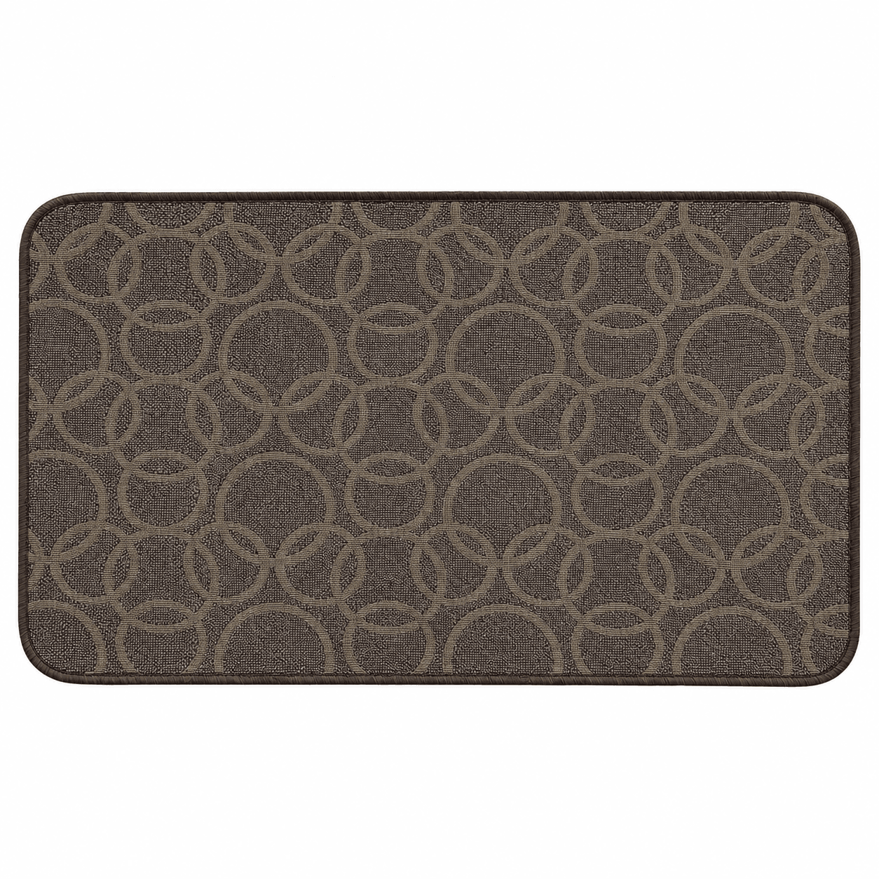 Tappeto passatoia Bordato 4 lati in stoffa decorata resistente e fondo in PVC antiscivolo varie misure Made in Italy - 17