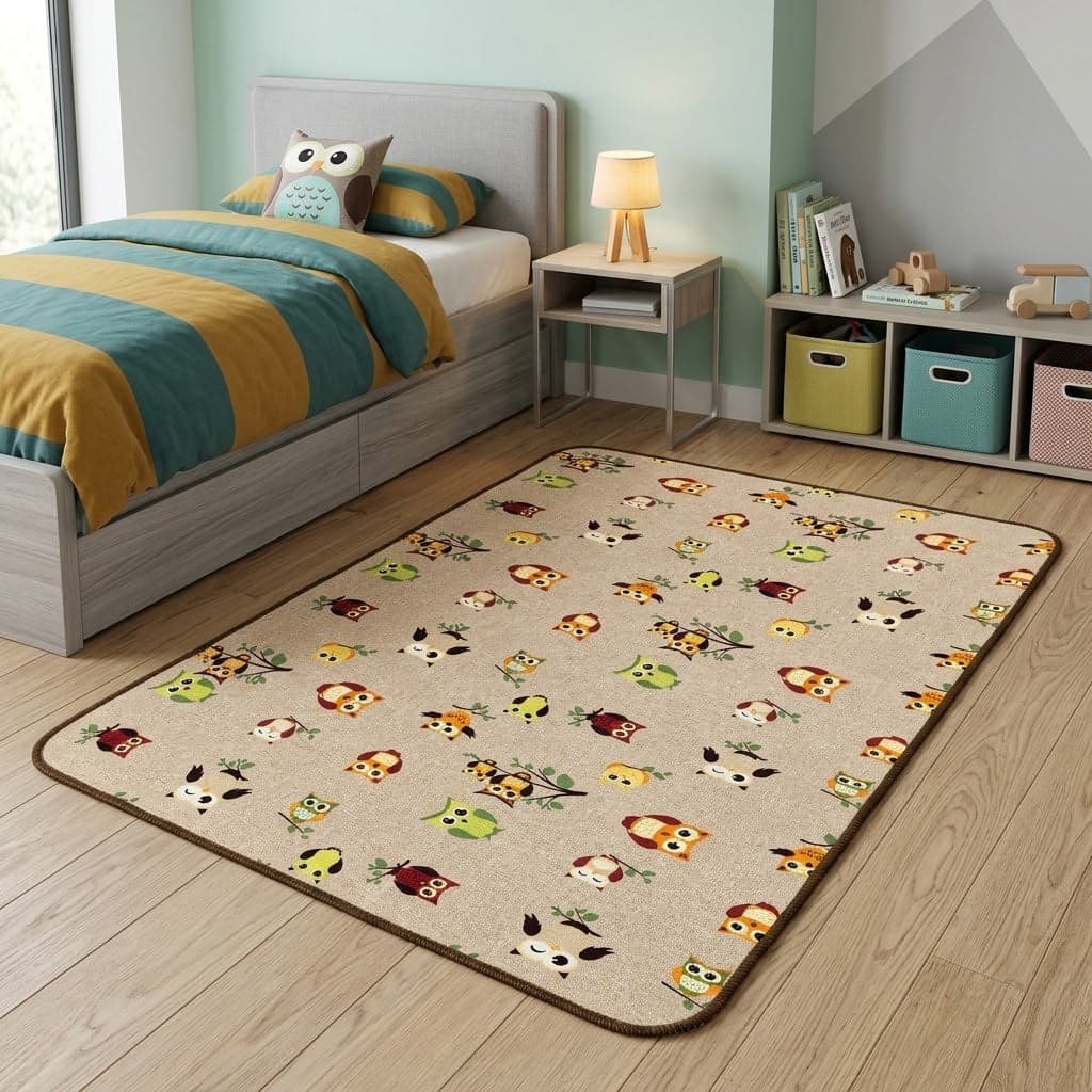 Tappeto passatoia Bordato 4 lati in stoffa decorata resistente e fondo in PVC antiscivolo varie misure Made in Italy - 14