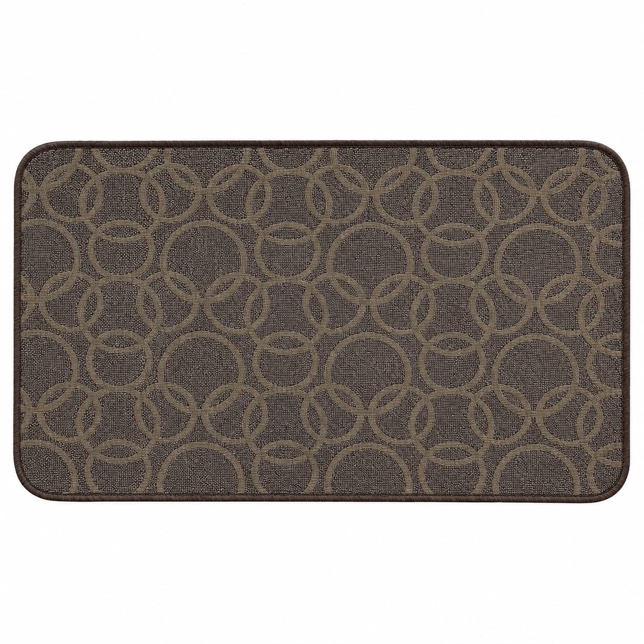 Tappeto passatoia Bordato 4 lati in stoffa decorata resistente e fondo in PVC antiscivolo varie misure Made in Italy - 4