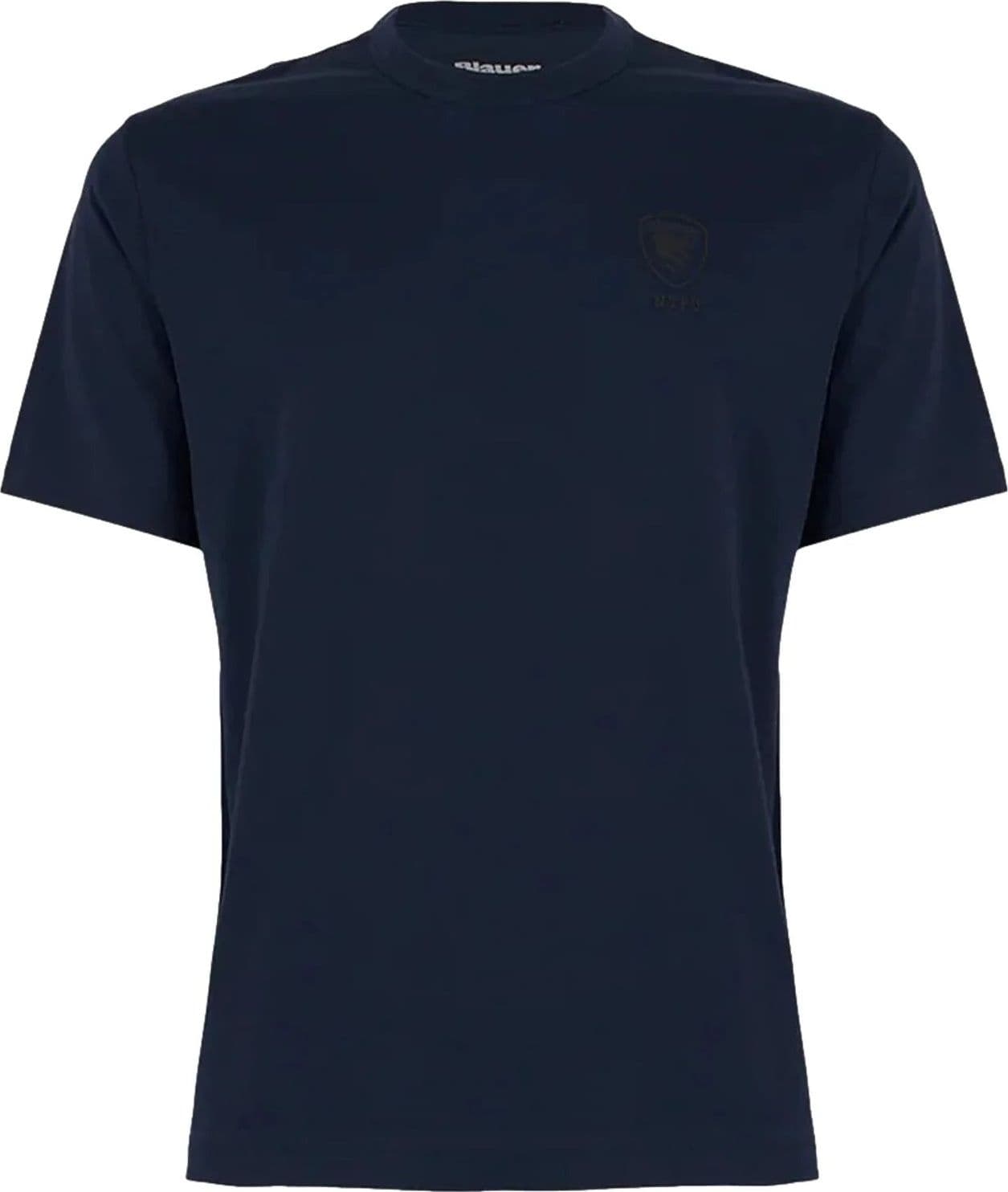 Blauer T-shirt uomo 26SBLUH02302 mod. Eutaw Blu - 3