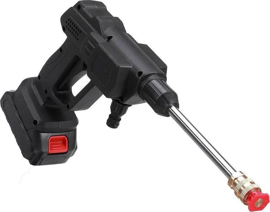 IDROPULITRICE A DOPPIA BATTERIA 26V ALTA PRESSIONE PORTATILE LAVAGGIO AUTO 96532 - 2