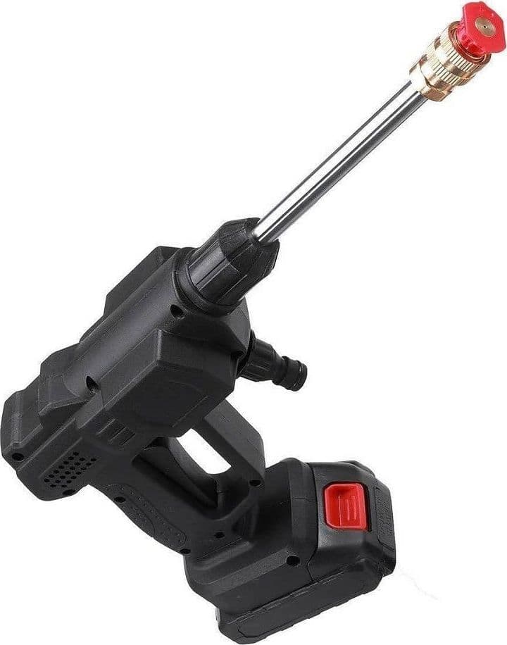 IDROPULITRICE A DOPPIA BATTERIA 26V ALTA PRESSIONE PORTATILE LAVAGGIO AUTO 96532 - 6