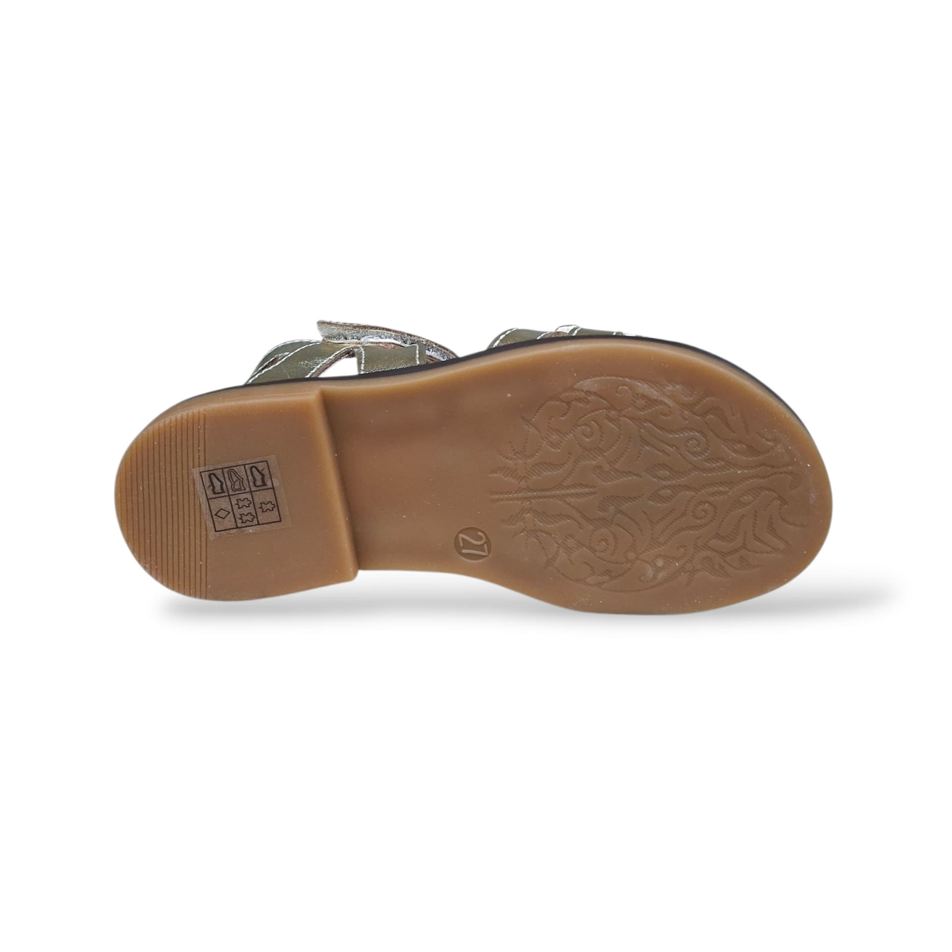 Sandali Balducci Gullit GULL1821 Dorato Bambine e Ragazze – Pelle Velcro Cerimonia - 5