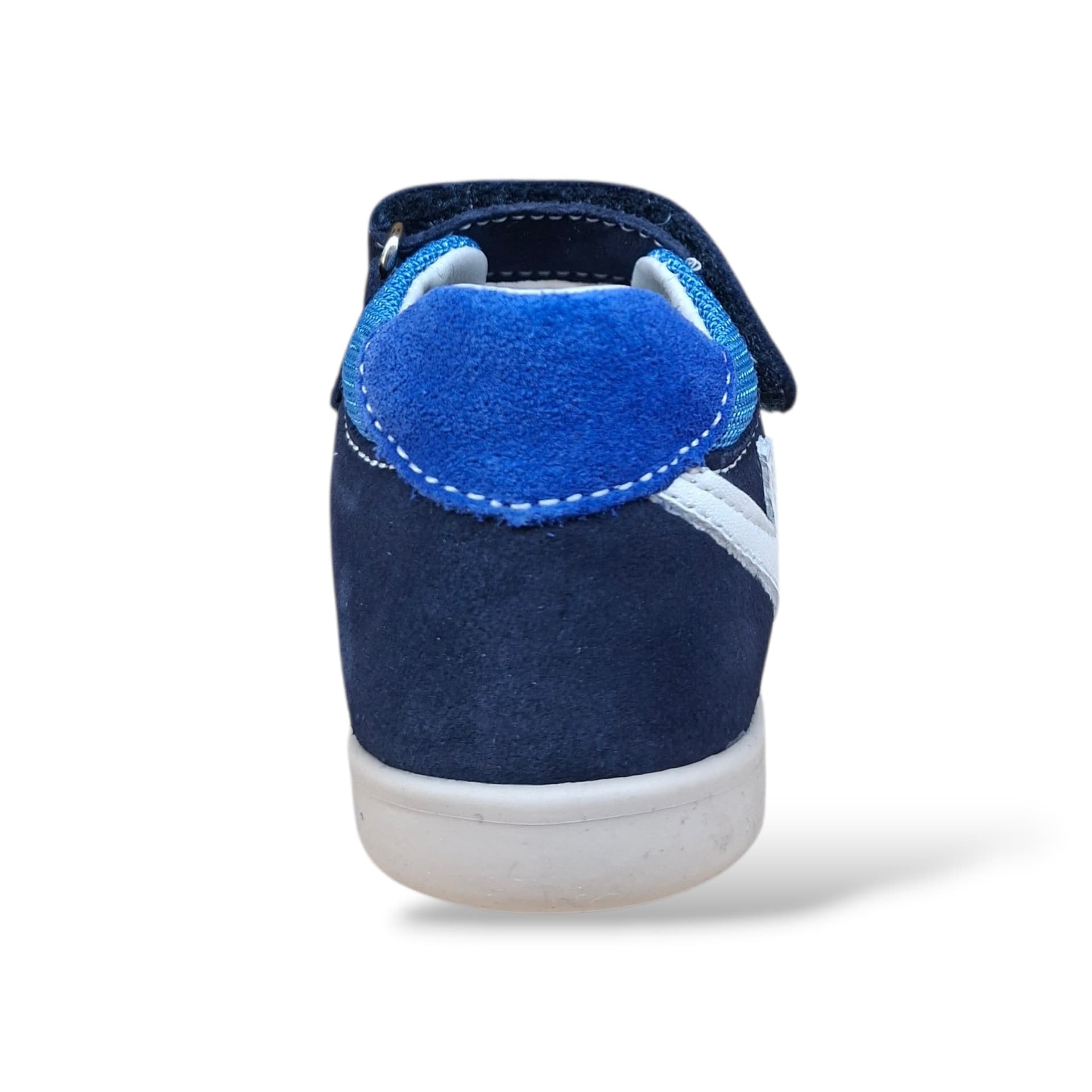 Sandali Tallonati Primi Passi Balocchi Bart 163171 Blue-Azzurro – Pelle Velcro Bambini - 3