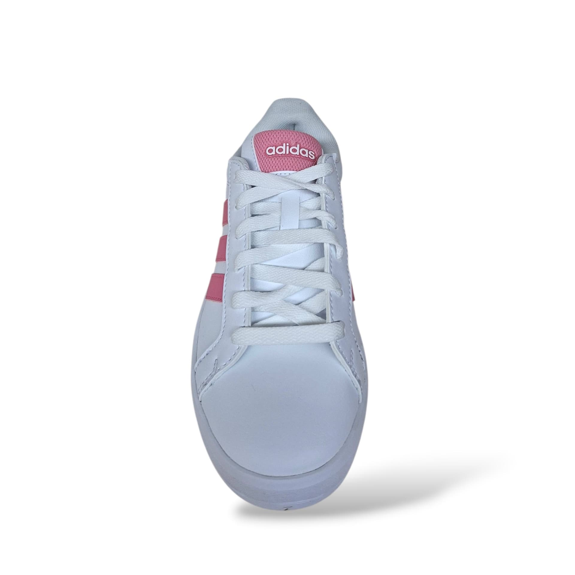 Sneakers Ragazza Adidas Grand Court 3.0 HP3528 – Bianco e Rosa con Laccio | Stile Tennis Classico per Ogni Look Quotidiano - 4