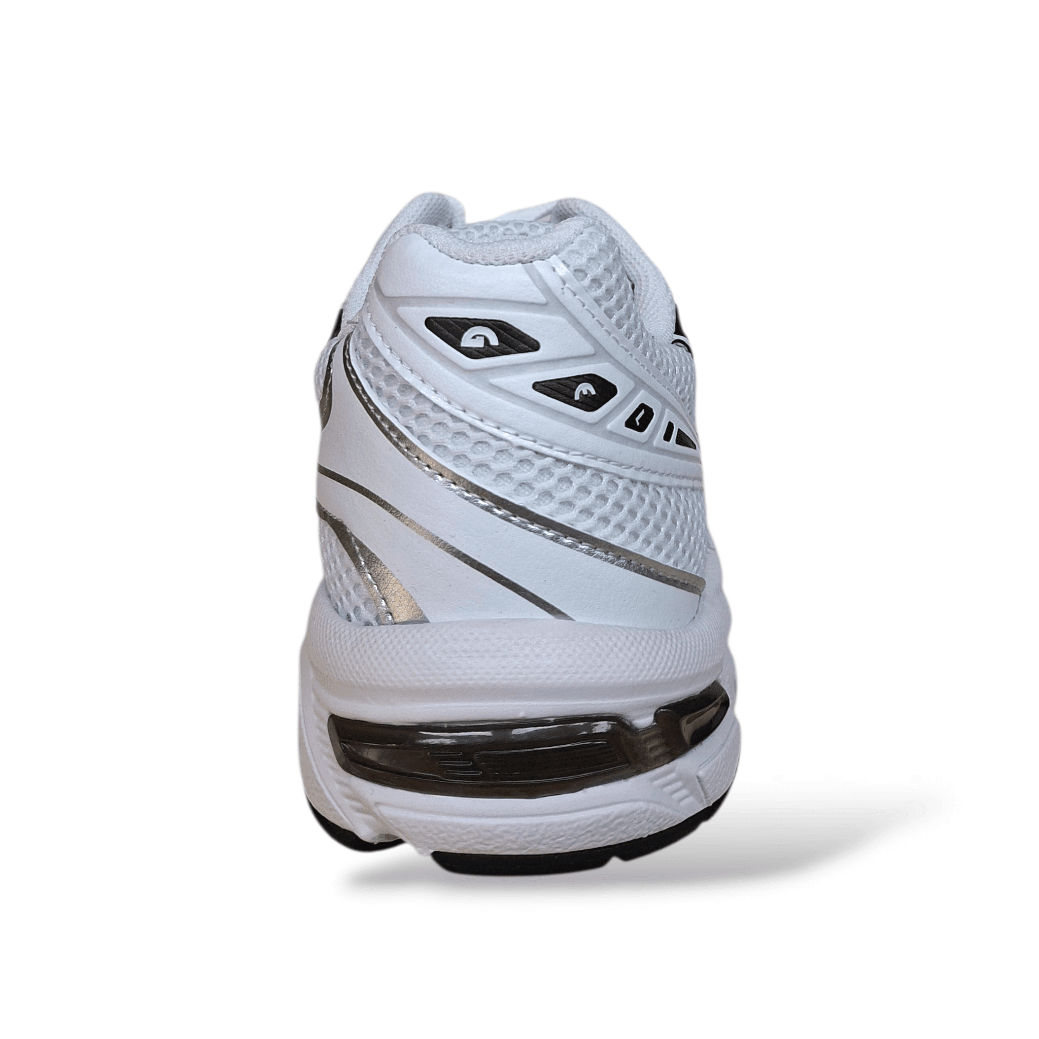 Scarpe sneakers Uomo ASICS GEL 1130 1201B019-100 bianco-nero-grigio laccio - 3