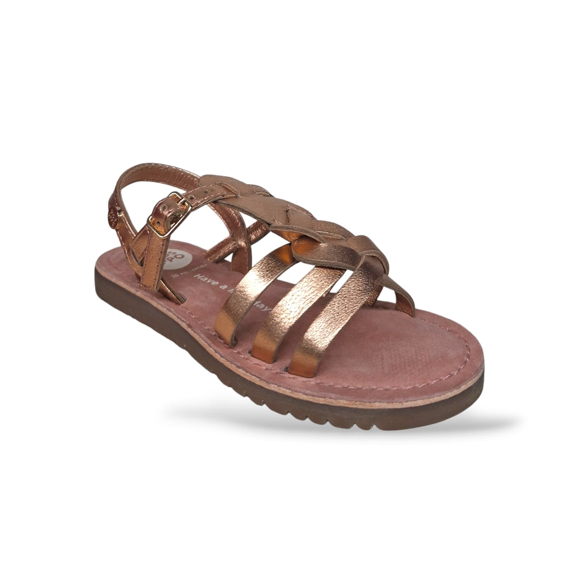 Sandali Bambina GIOSEPPO BEARSDEN 78905 – Oro Rosato in Pelle | Fibia per Cerimonia e Ogni Occasione Romantica - 2