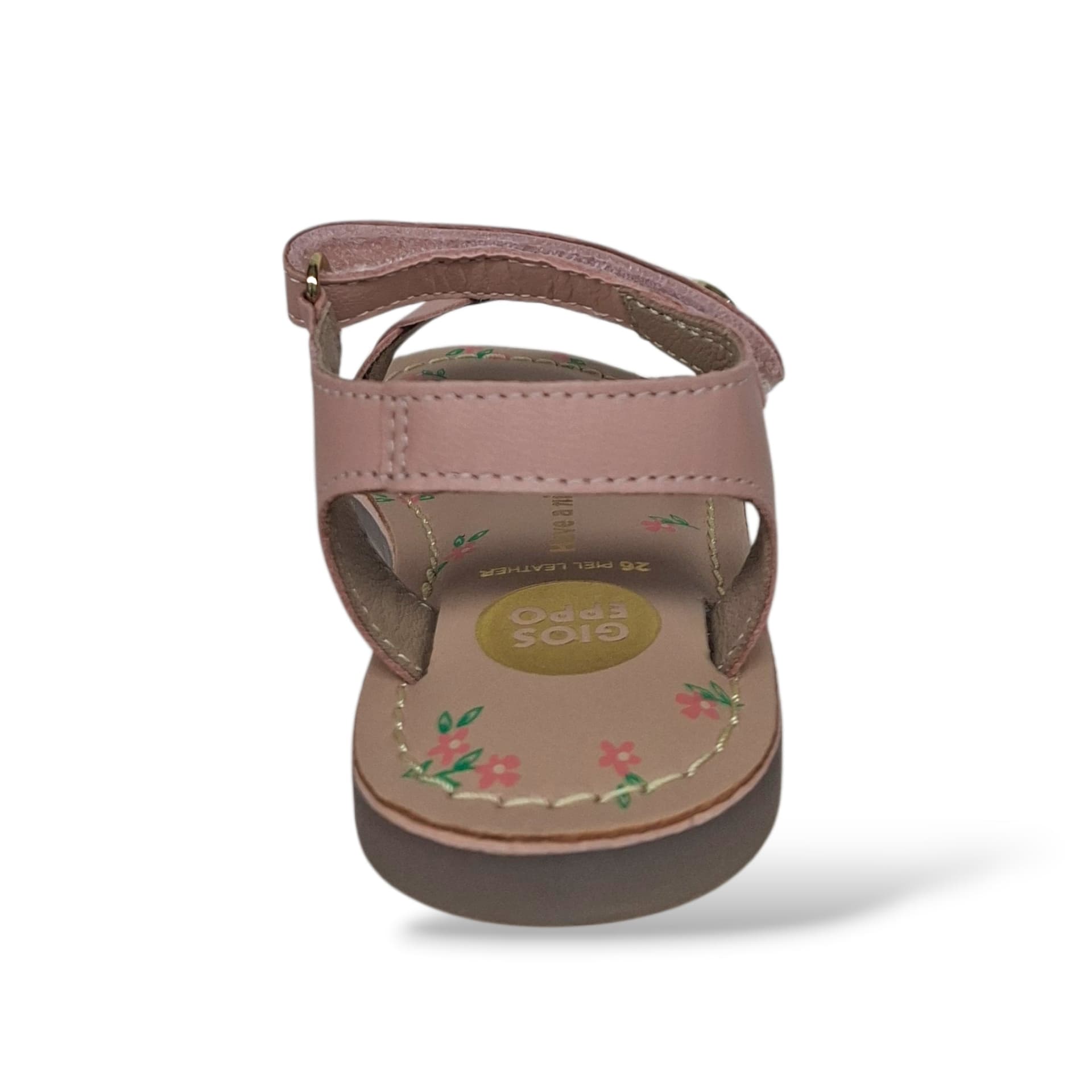 Sandali Ragazza GIOSEPPO PASMAN 78928 – Cipria in Pelle | Velcro per un Look Delicato e Romantico - 3