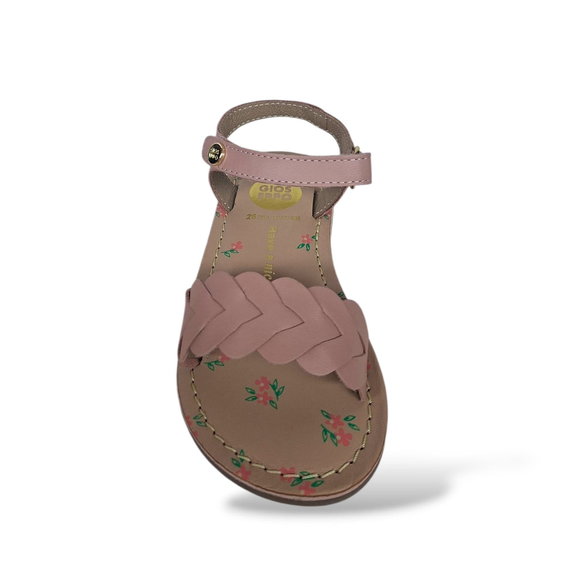 Sandali Ragazza GIOSEPPO PASMAN 78928 – Cipria in Pelle | Velcro per un Look Delicato e Romantico - 4