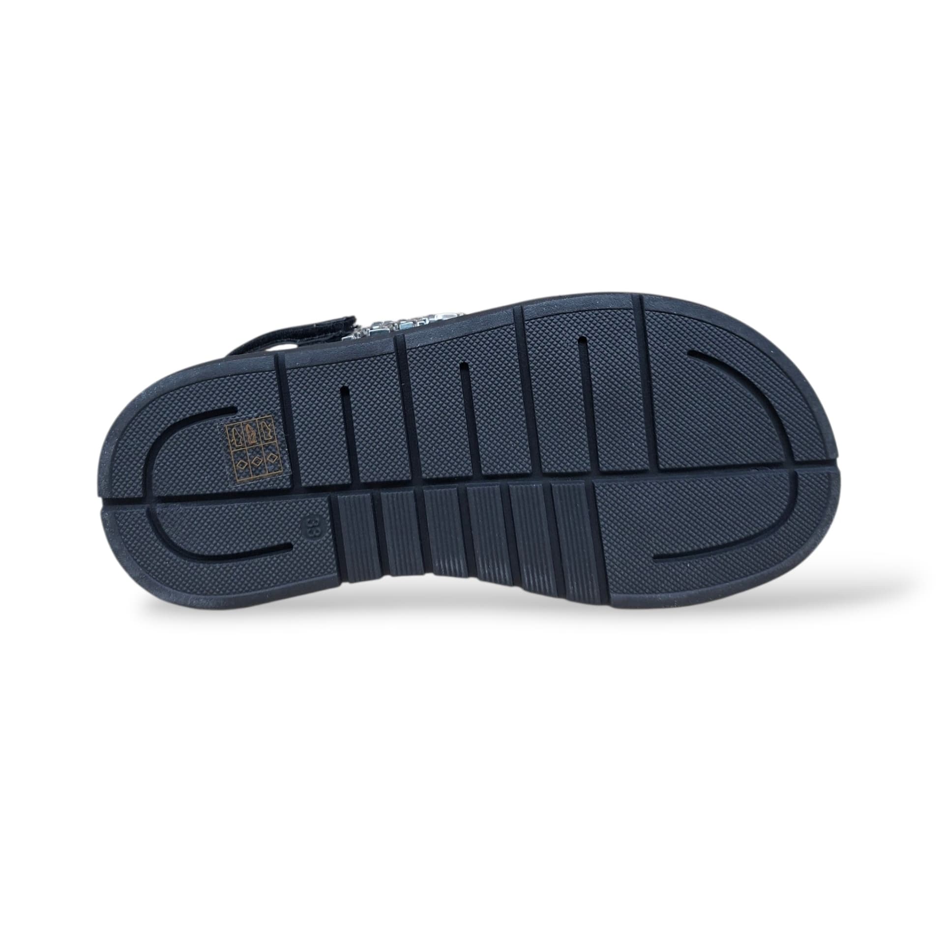 Sandali Ferrè Pamy FB-530 Nero Bambine e Ragazze – Pelle Velcro Primavera Estate - 5