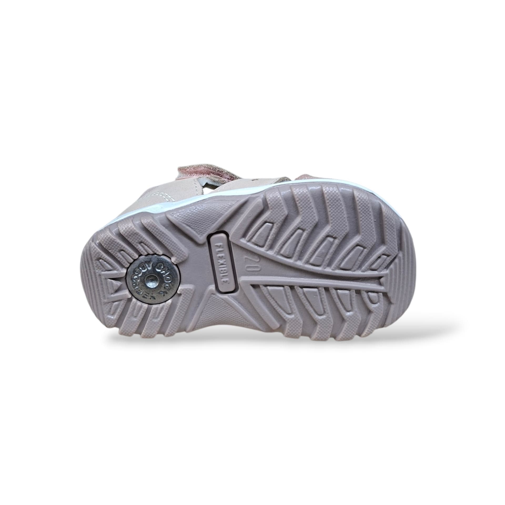 Scarpe Ragnetto Primi Passi Bambine Balocchi Ciciban Teddy Cipria – Pelle Velcro - 5