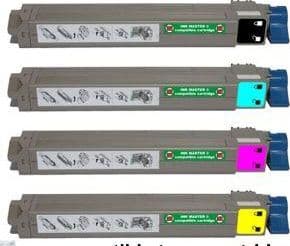 Black Reg Oki C 9655N,9655DN,9655HDN,9655HDTN-22.5K43837132 - 1