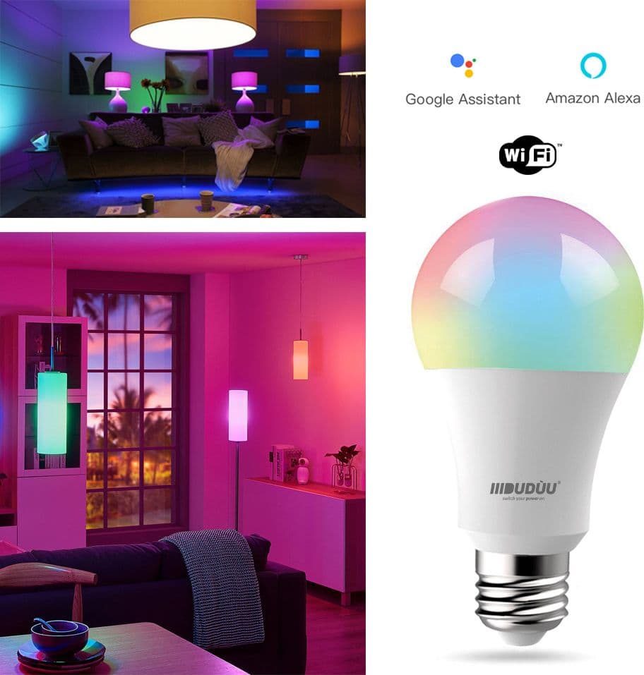 Dudùu Lampadina Smart 9W RGBW - 4