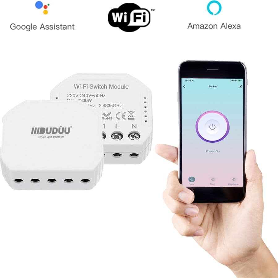 Dudùu Interruttore WiFi Wireless Smart - 2
