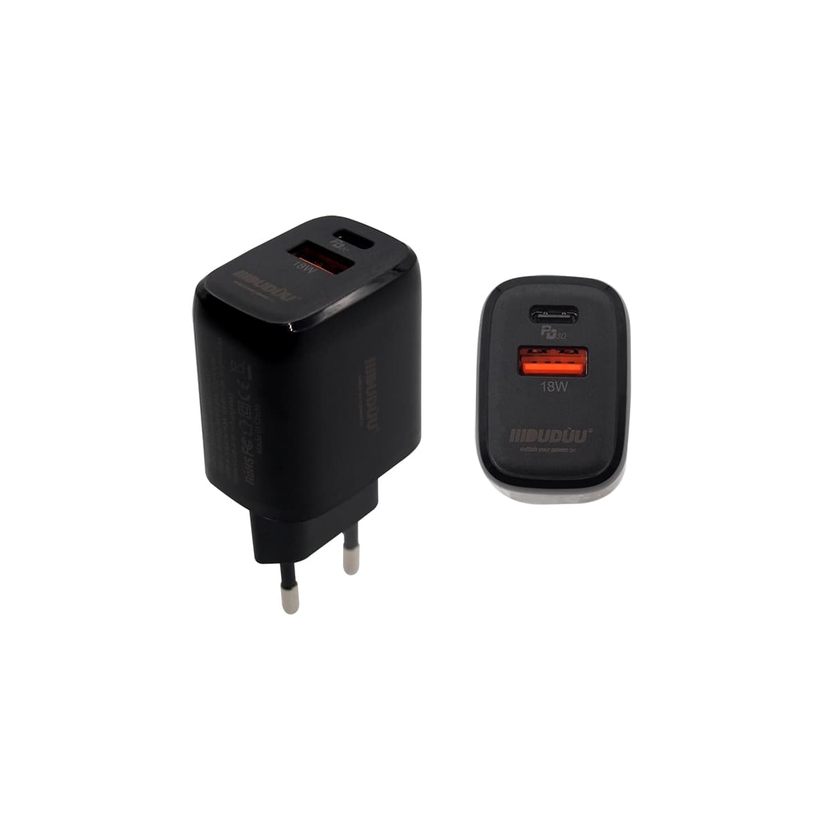 Alimentatore 20W USB-A / Type-C - 3