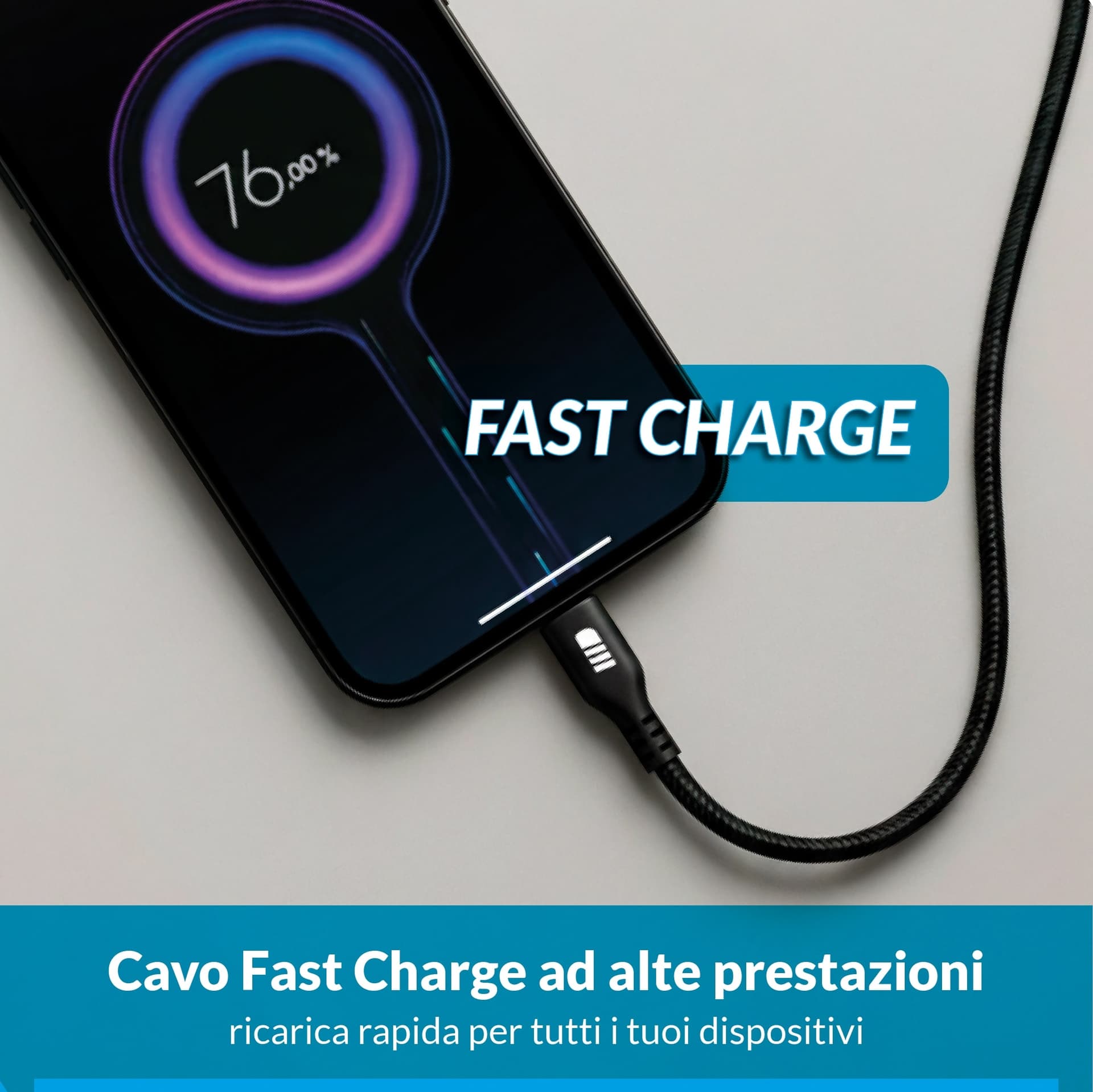 Cavo Nylon fast charger - 8