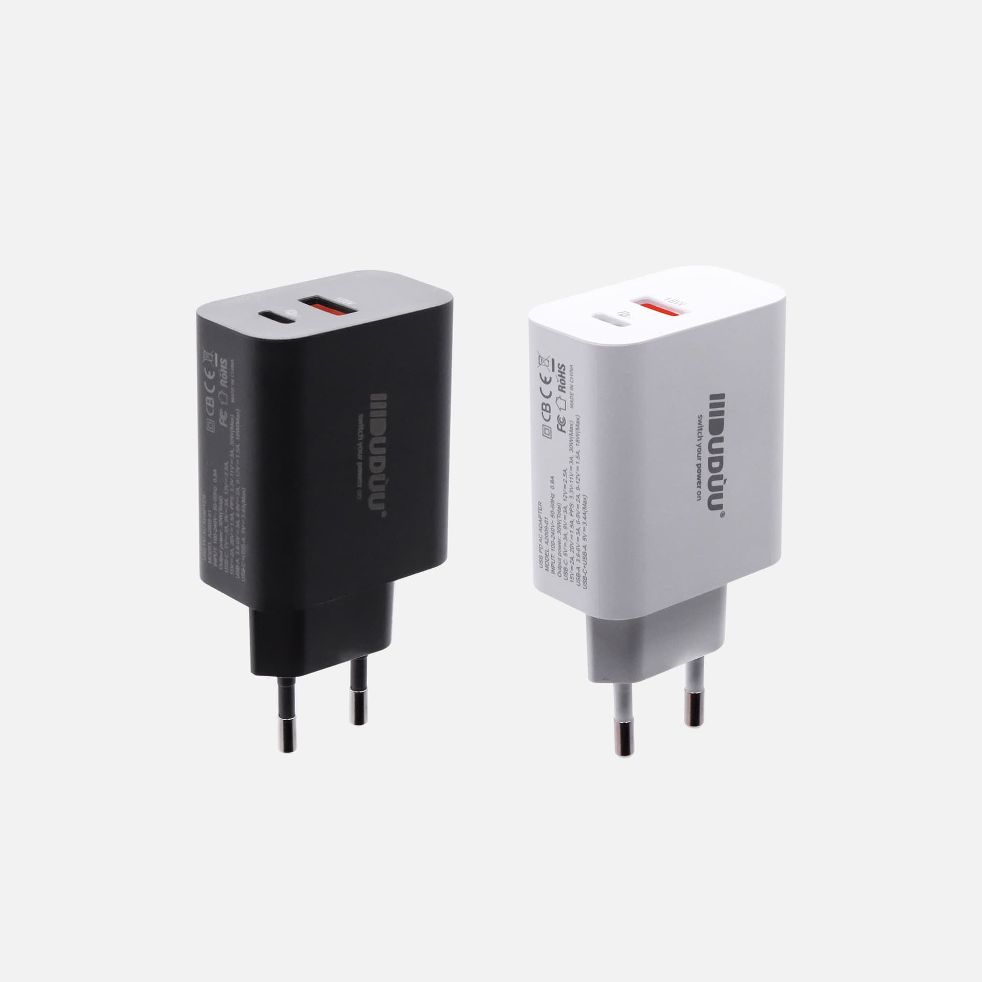 Alimentatore 30W USB-A / Type - C - 2