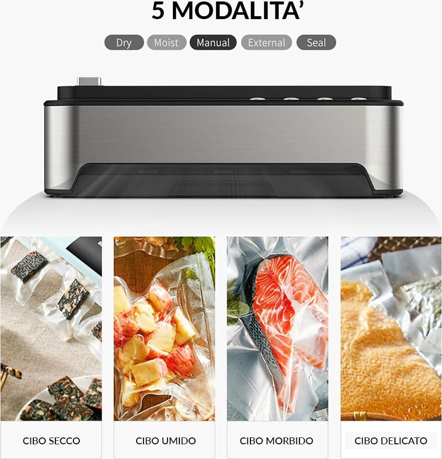 Macchina sottovuoto alimenti - 4
