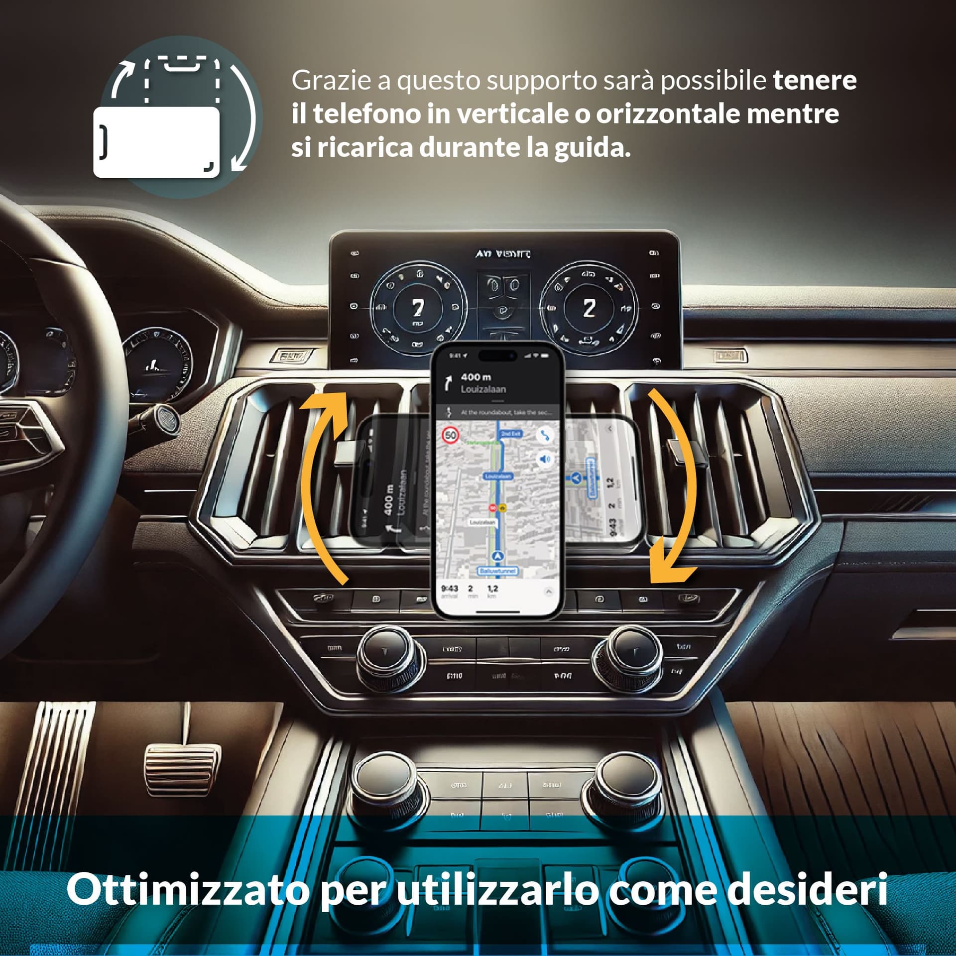 X Car stand magnetic - 7