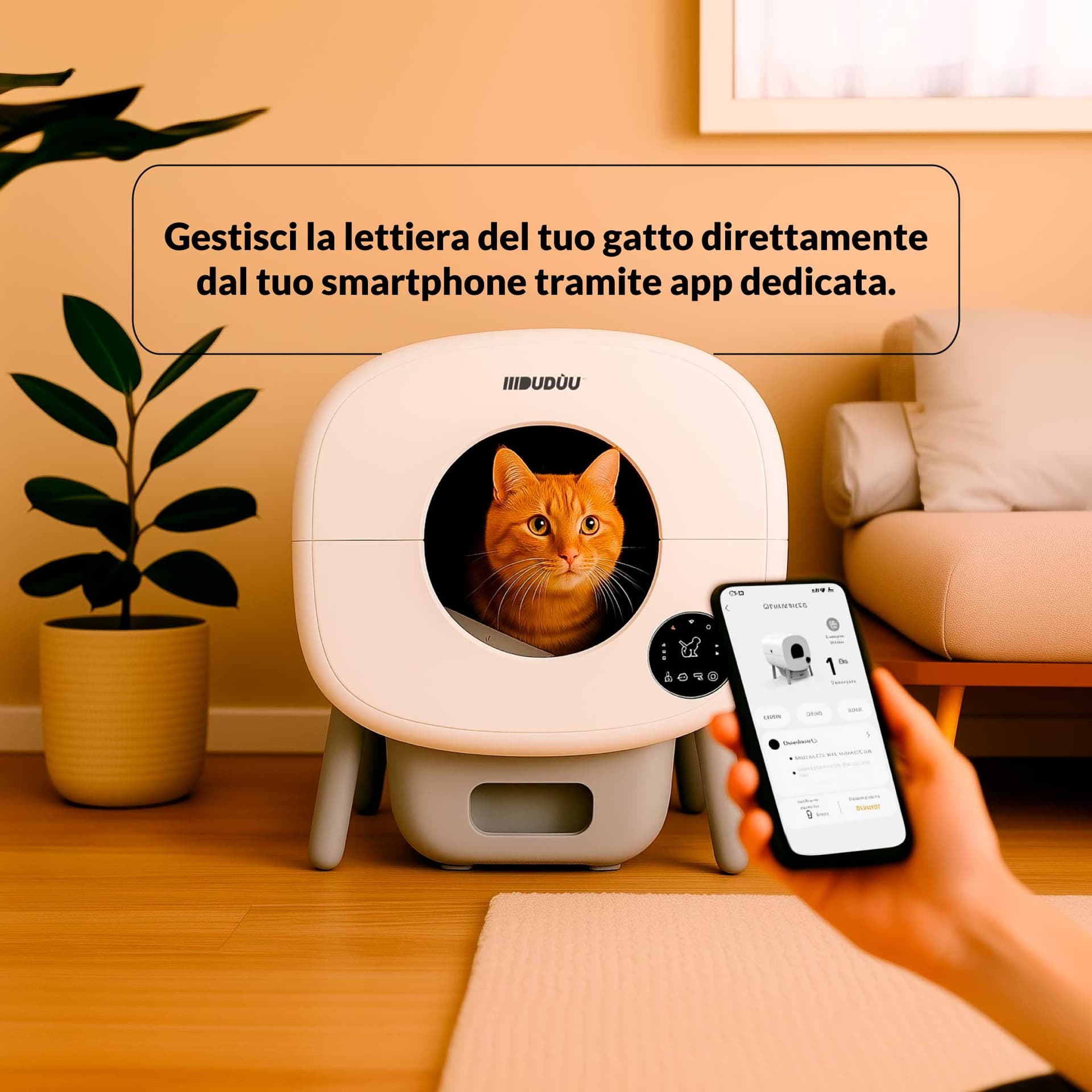 Kitty smart litter station - 2
