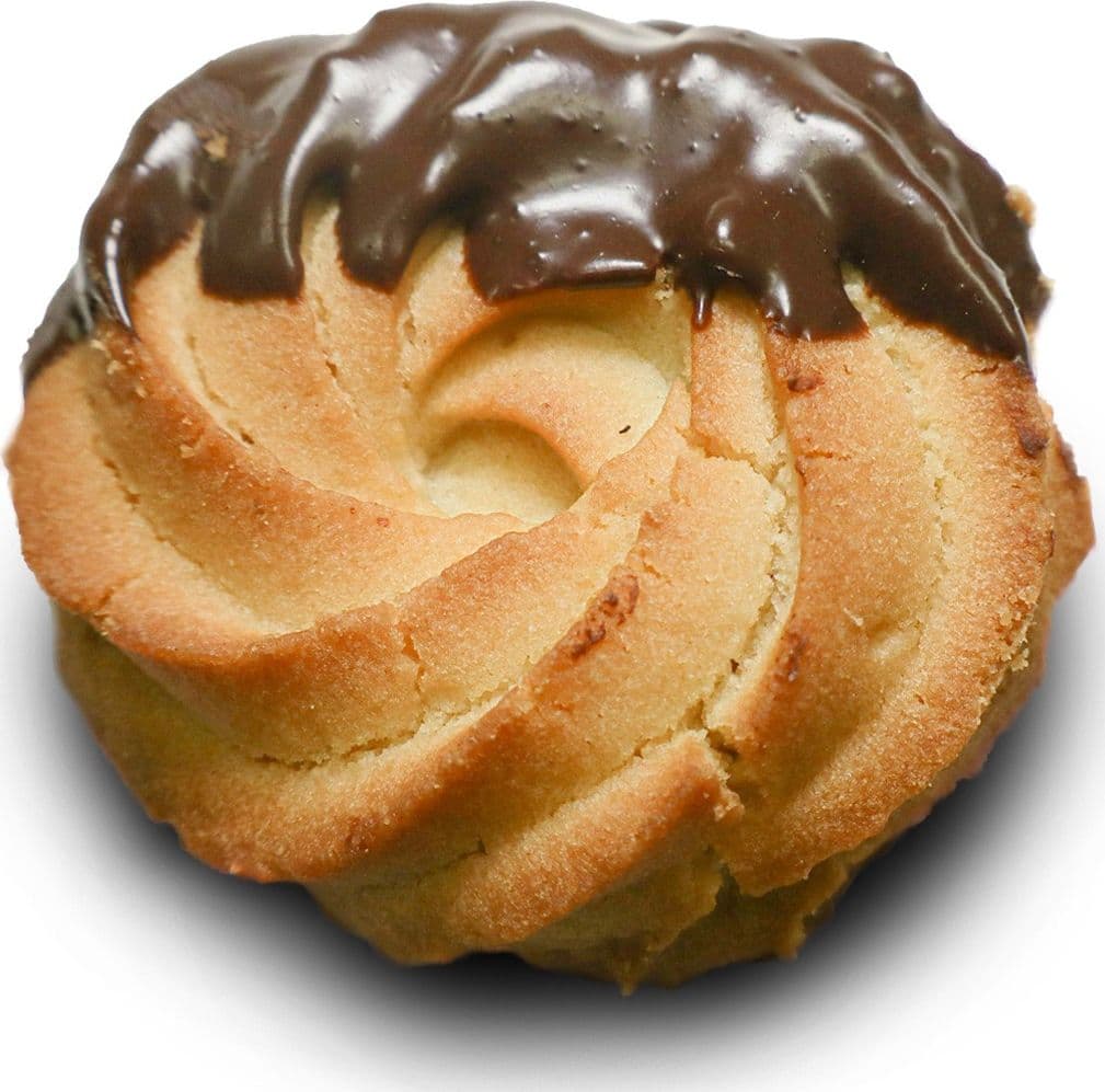 Biscotti al Burro con glassa al cioccolato - 4