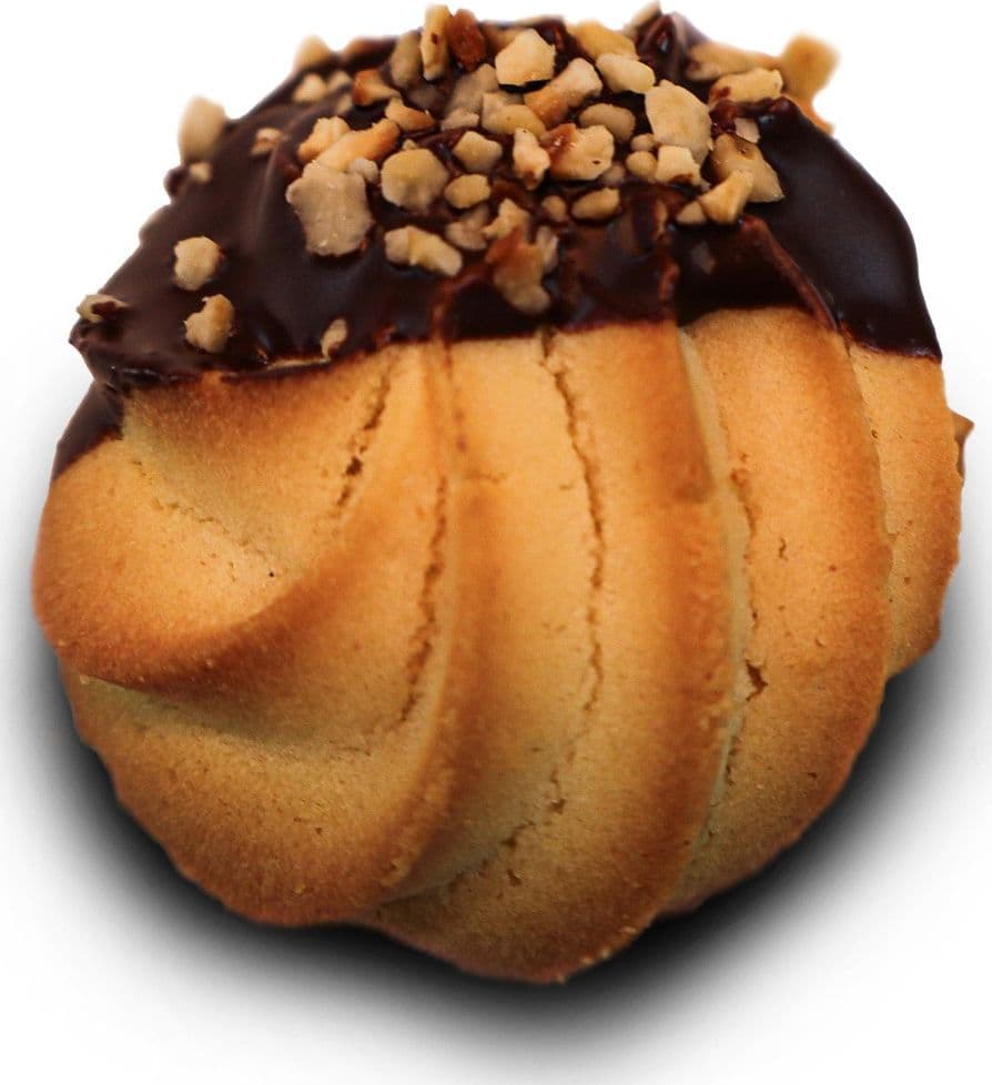 Biscotti al Burro Con Glassa & Nocciole - 3