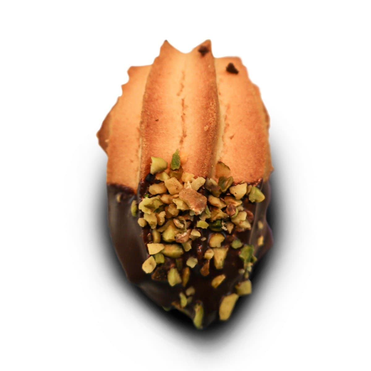 Biscotti al Burro Ripieni con cioccolato & granella di pistacchio - 2