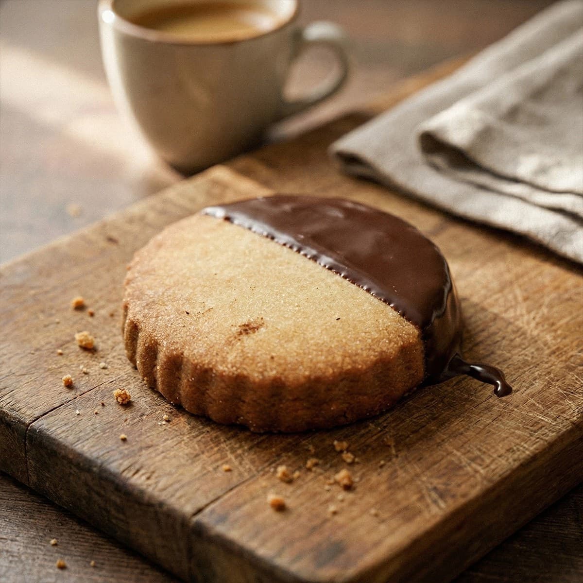 Biscotti Frollini glassati al Cioccolato - 3