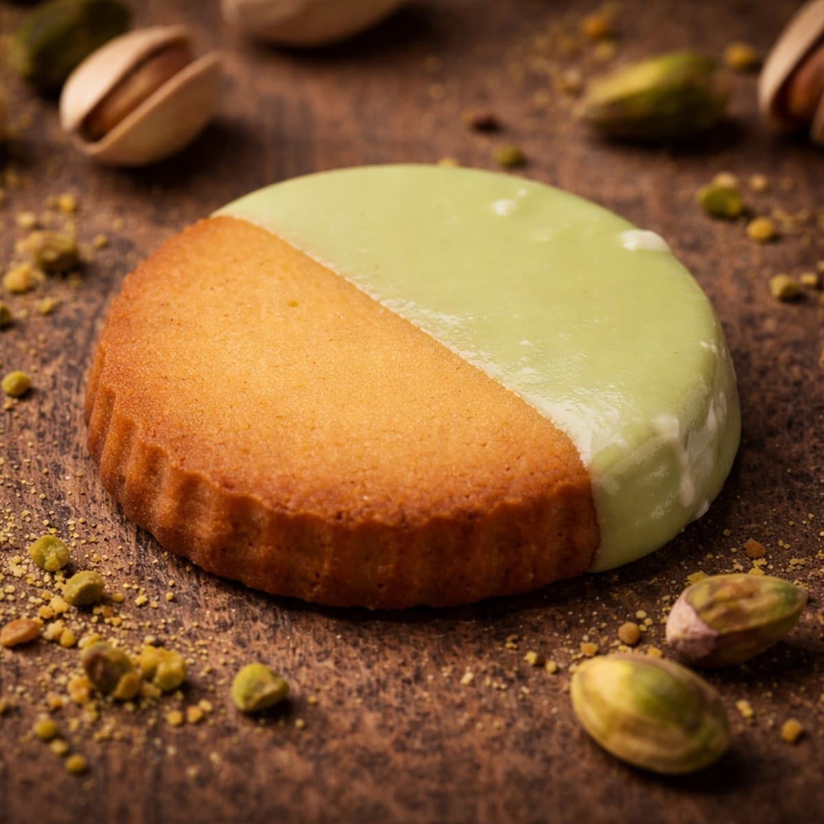 Biscotti Frollini glassati al Pistacchio - 2