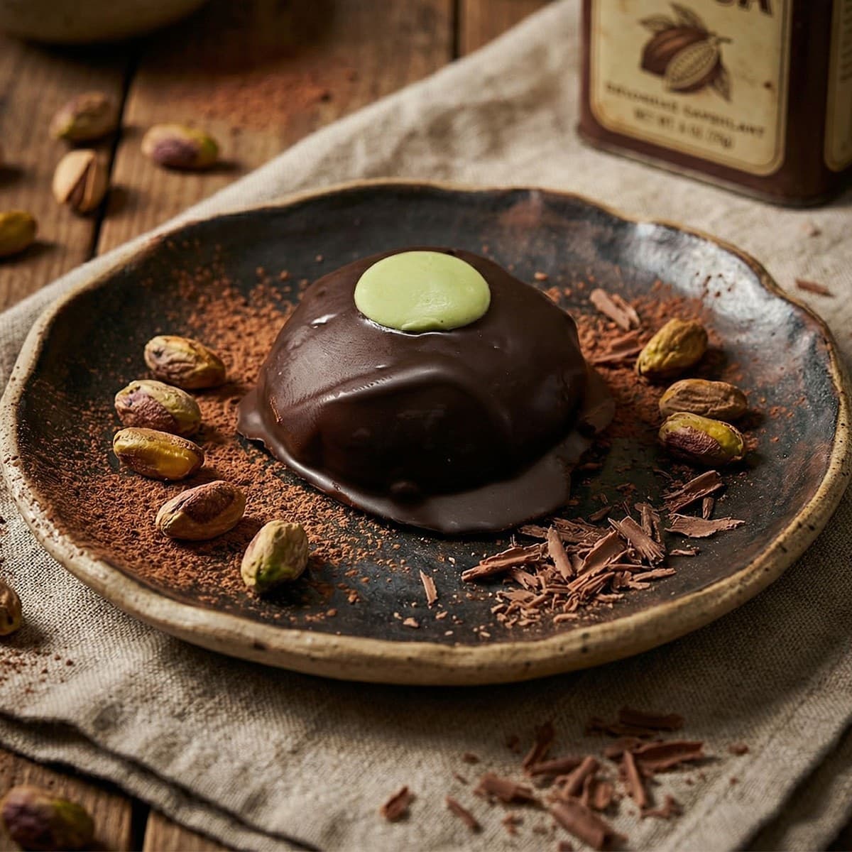 Biscotti glassati al Cioccolato e Pistacchio - 3